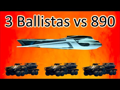 3.14S PTU  3 Ballistas vs 890 - stream highlights