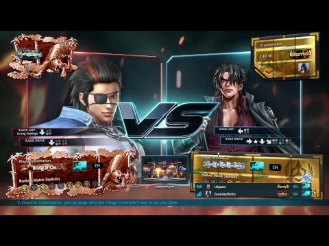 TEKKEN 7 - Jin Kazama Online Ranked Matches #6 - Awesome Outfits!