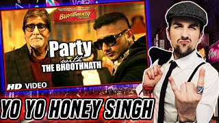 Party With The Bhoothnath Song | Bhoothnath Returns | Amitabh Bachchan, Yo Yo Honey Singh (REACTION)