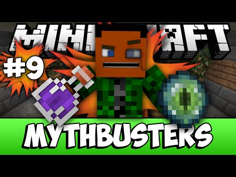 Puredominace - Minecraft Mythbusters! | Ghost Mobs, Blocking Fall Damage & More #9 [Xbox & Playstation]