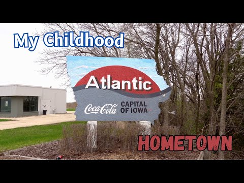 Atlantic, Iowa - Exploring My Childhood Home Town