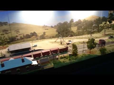 2017 Caulfield model train show Yea layout