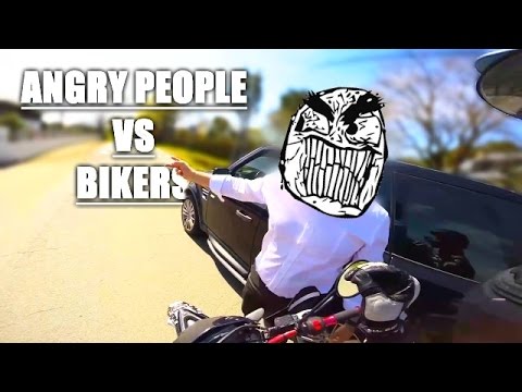 ANGRY PEOPLE vs BIKERS -- The Best Compilation [2016] #36 {World Comedy}