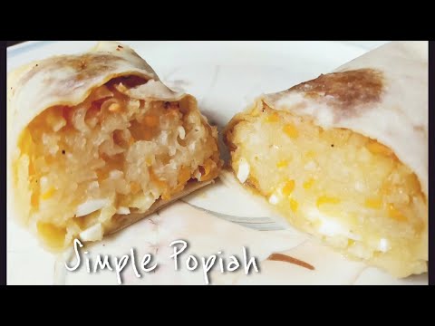 [Cooking Vlog] Simple Popiah Recipe | Singaporean Teochew Food