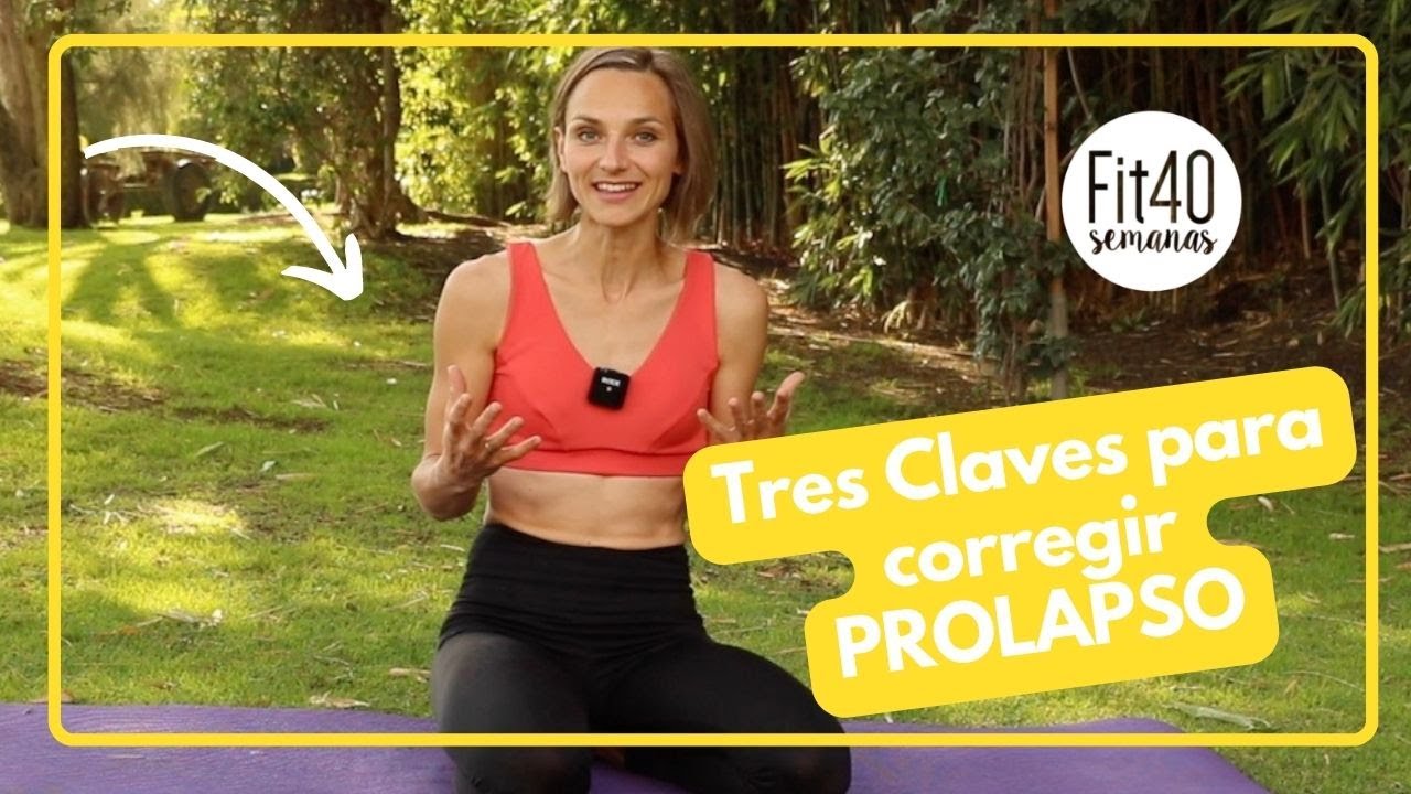 3 pasos para corregir el prolapso e incontinencia