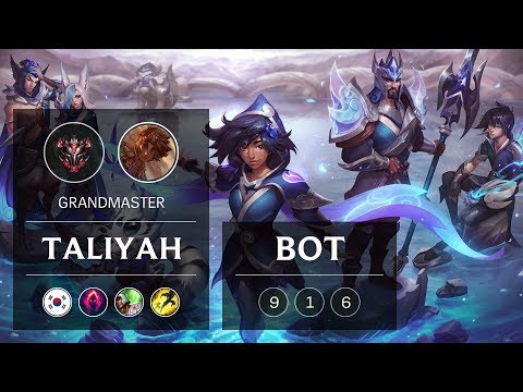 Taliyah Bot vs Kai'Sa - KR Grandmaster Patch 9.3