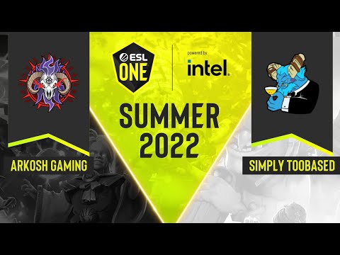 Dota2 - Arkosh Gaming vs simply TOOBASED - Game 2 - DPC NA Tour 3 - ESL One Summer 2022 Division 2