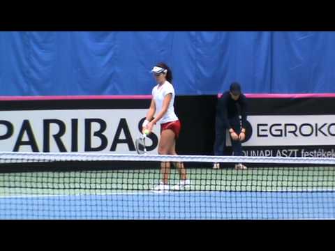 Anne Kremer- Elitsa Kostova 36 76(7) 67(7), LUX-BUL 0-2, Luxembourg relegated to Group II