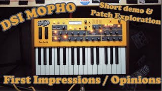 Video thumbnail for Dave Smith's Mopho Keyboard // First Impressions by Jorb