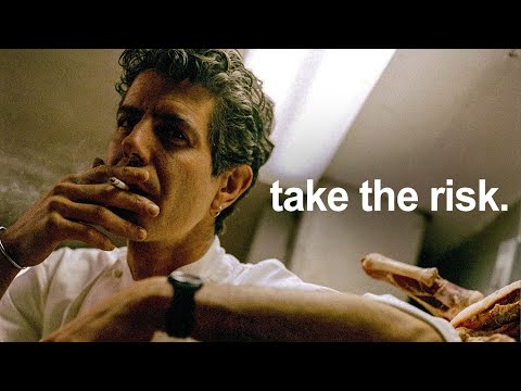 I wasted decades playing it safe before Anthony Bourdain explained this in 10 minutes…