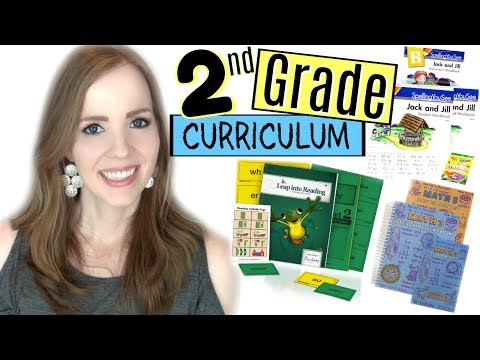 2nd GRADE HOMESCHOOL CURRICULUM CHOICES | 2017-2018 |  ALL ABOUT READING, SPELLING YOU SEE & MORE! Video