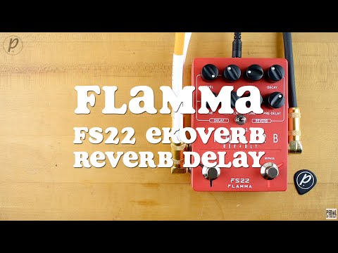 Демонстрация звучания педали эффектов Flamma FS22 Ekoverb