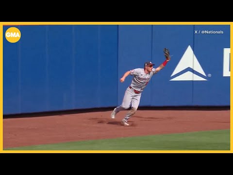 Nationals’ Jacob Young makes 2 incredible catches in 1 game