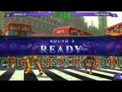 NEC 14 KOF XIII James Jr vs The Prince