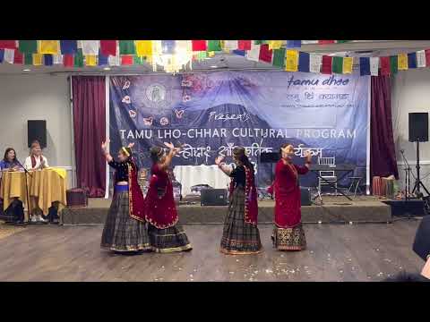 Jhulke Gham Heraula Dance-Canada Tamu Dhee-Loshar 2022-Manika, Sangita,Dikshya,Monika. पटुको खस्यो😅