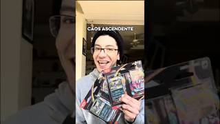 Meu Deus!!!😅 Abrindo Caos Ascendente #pokemontcg #pokemoncards #cartaspokemon
