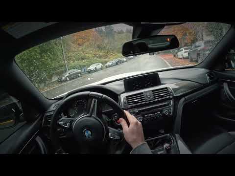 RAINY DAY IN THE CITY | BMW M4 POV DRIVE (4K)