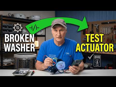 How To Test a Washer Shift Actuator (Why Your Washer Won’t Spin)
