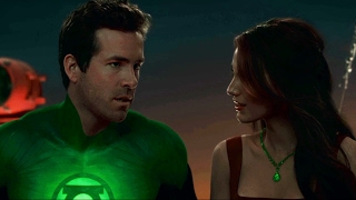 Hal tells Carol about Green Lantern  Green Lantern