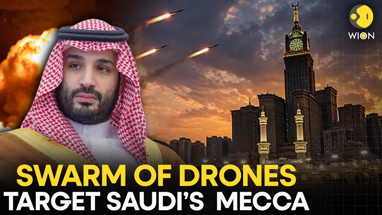 Saudi Under Attack LIVE: EMERGENCY In Saudi Arabia After Swarm Of Drones Target Mecca Airspace |WION