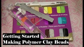 Starting To Make Beads With Polymer Clay Tutorial
