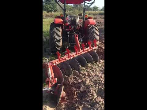 วิธีตั้งผานไถ่ MU 5702 เป็นผานพวน 6 มาดูกันครับ kubuta Mu5702 Tractor