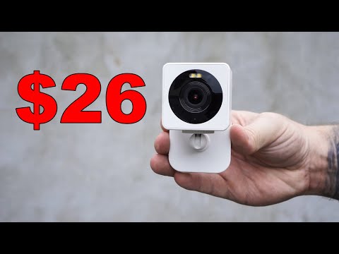 Wyze Cam OG Indoor/Outdoor 1080p Wi-Fi Smart Home Security Camera with Color Night Vision, Built-in Spotlight, Motion Detection, 2-Way Audio, Compatible with Alexa & Google, White, Free Expert Setup video review thumbnail
