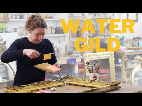 Water gilding for beginners