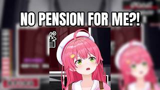 Miko Wonders if VTubers Get Pensions During Kanji Quiz | Sakura Miko