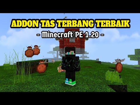 FLYING BAG ADDON for EXTREME SURVIVAL | Minecraft PE 1.20