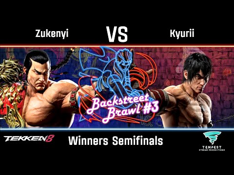 Zukenyi (Feng) vs Kyurii (Law) - Tekken 8 Winners Semifinals - Backstreet Brawl #3