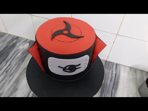 beautiful birthday cake with fondant