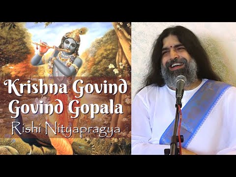 Krsihna Govind Govind Gopala/Narayan Narayan Jai Jai -Rishi Nityapragya-Sumeru Sandhya at Faridabad