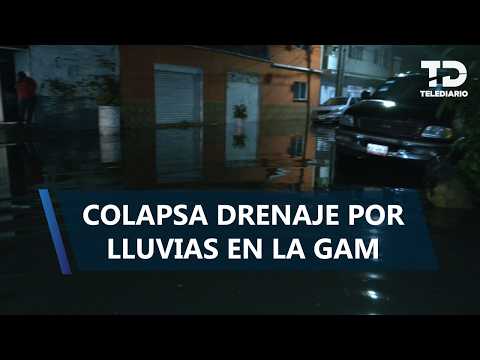 Colapsa el drenaje en la GAM; viviendas terminan bajo el agua tras intensa lluvia