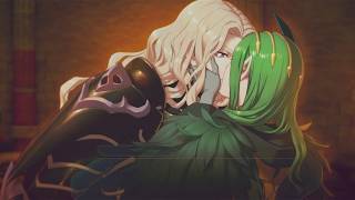 Fire Emblem Fortunes Weave - Raksha Kisses Dietrich