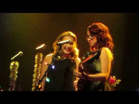 Ingrid Michaelson and Caroline Pennell perform "The Way I Am" at 2013 Holiday Hop