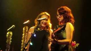 Ingrid Michaelson and Caroline Pennell perform &quot;The Way I Am&quot; at 2013 Holiday Hop