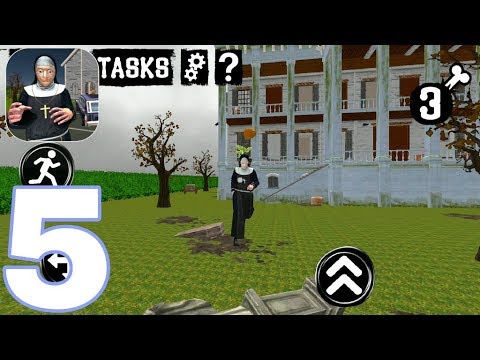Nun Neighbor Escape From Evil - Level 5 Gameplay Walkthrough PART 5 (iOS, Android)