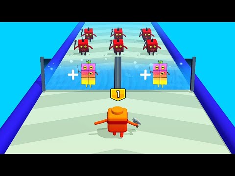 Merge NumberBlock Run 3D Max New Update - Merge Battles Max Game Part 13