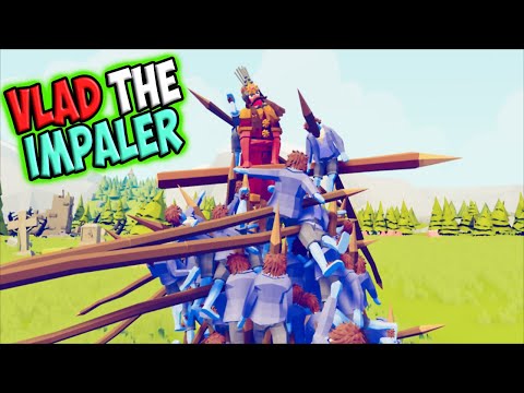 Brutal! Vlad The Impaler vs Every Faction - TABS Unit Creator Update
