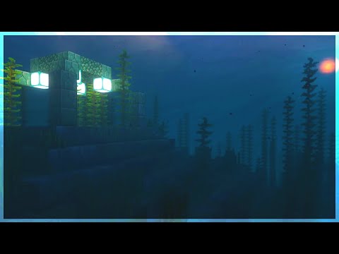 🌊 Minecraft Underwater Ambience w/ Relaxing Music | 8 Hours
