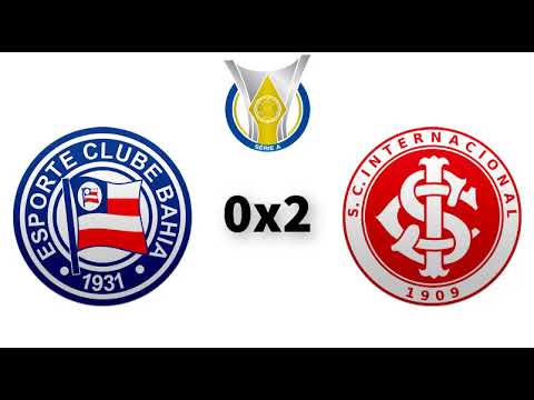 Bahia 1x2 Internacional  - Campeonato Brasileiro Serie A - 2020