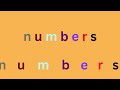 Numbers Counting 0 10