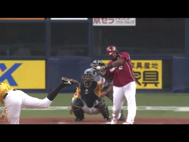 【4回表】150キロ直撃痛っ!! イーグルス・ペーニャが途中交代... 2015/7/9 H-E