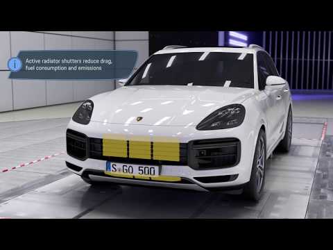 The new Porsche Cayenne aerodynamics - 4Legend.com