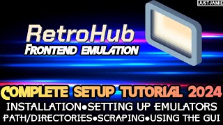 RetroHub - Complete Beginners Setup Guide 2025 #retrohub #emulator #frontend