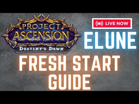 How to Start Fresh 🌱 Random Builds 🎲 Project Ascension Elune Server
