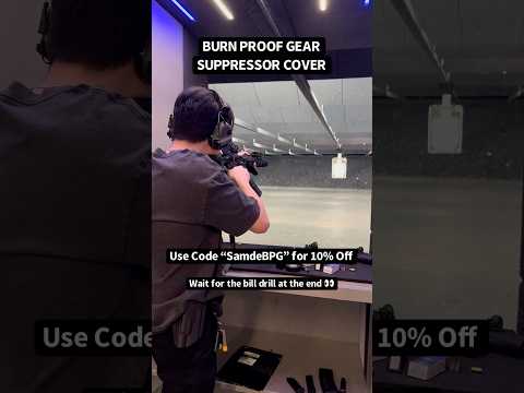 Burn Proof Gear Suppressor Cover Heavy is legit… No more burnt pants :)