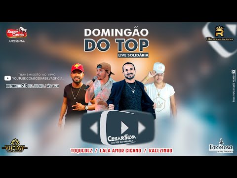 César Silva - Domingão do TOP - Live Show - #fiqueemcasa #cantecomigo