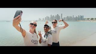 PSG stars swap the pitch for a perfect day in Doha